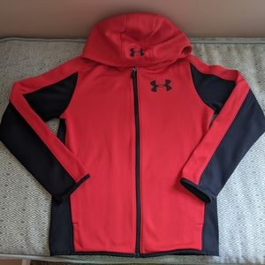 Boys Under Armour Zip Front Hoodie